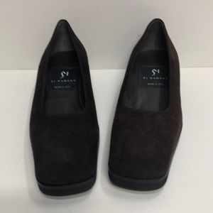 Di Sandro Made in Italy Brown Suede Loafer